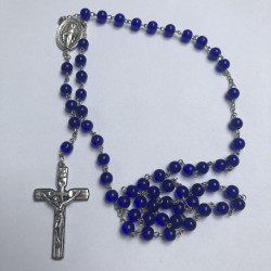 Rosenkrans "Maria Immaculata", blå