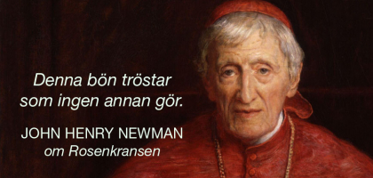 Newman till ungdomar om  bönen som tröstar mer än andra
